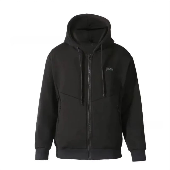 23 Areas Smart Heated Hoodie Couple Style Outdoor Wear Constant Warmth Unisex Electric Heating Sweatshirt Winter Heated Jacket ﻿ - ATFH