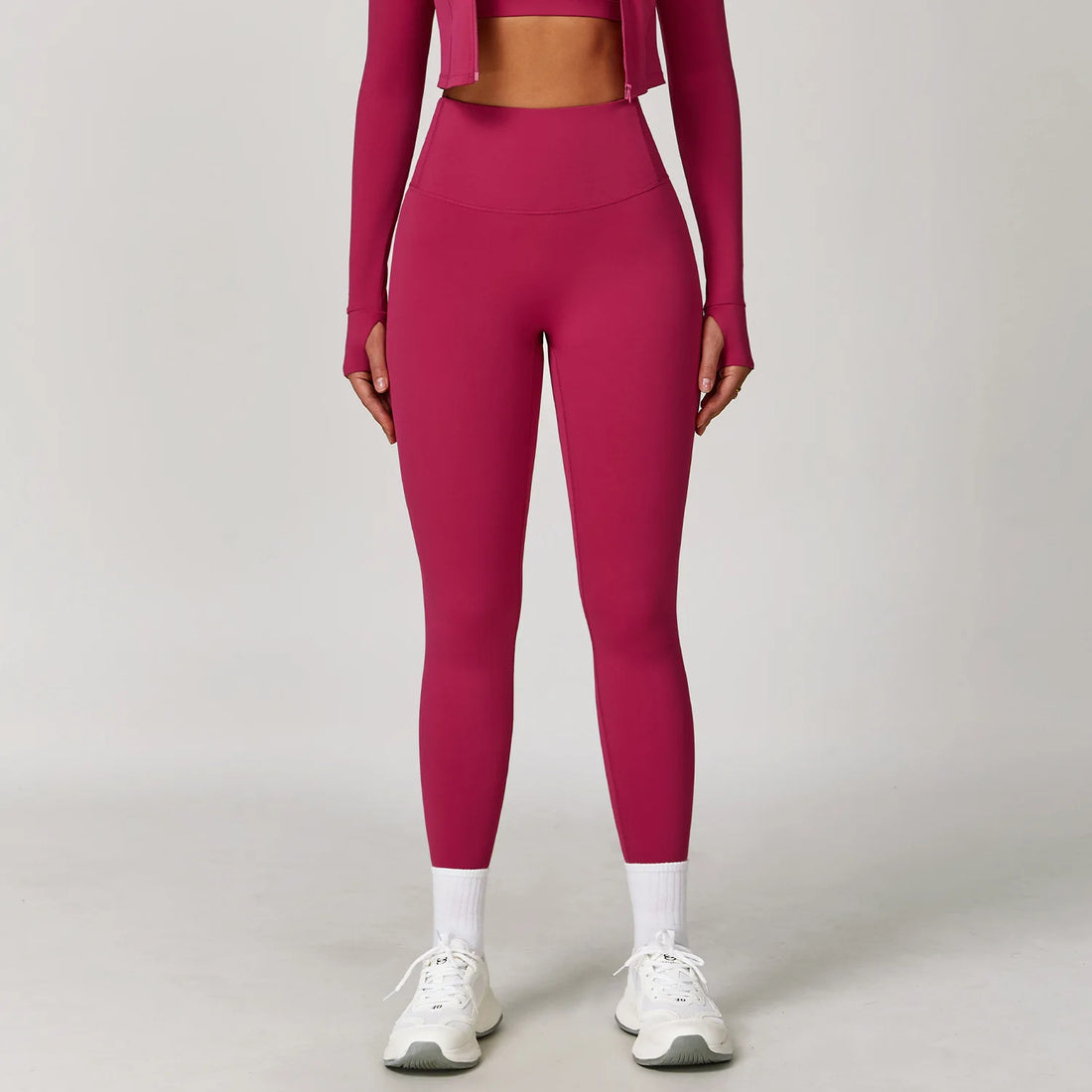 Women's High Waist Yoga Leggings Sports Leggings High Stretchy Butt Lifting Breathable Sports Pants Women Gym Workout Leggings - ATFH