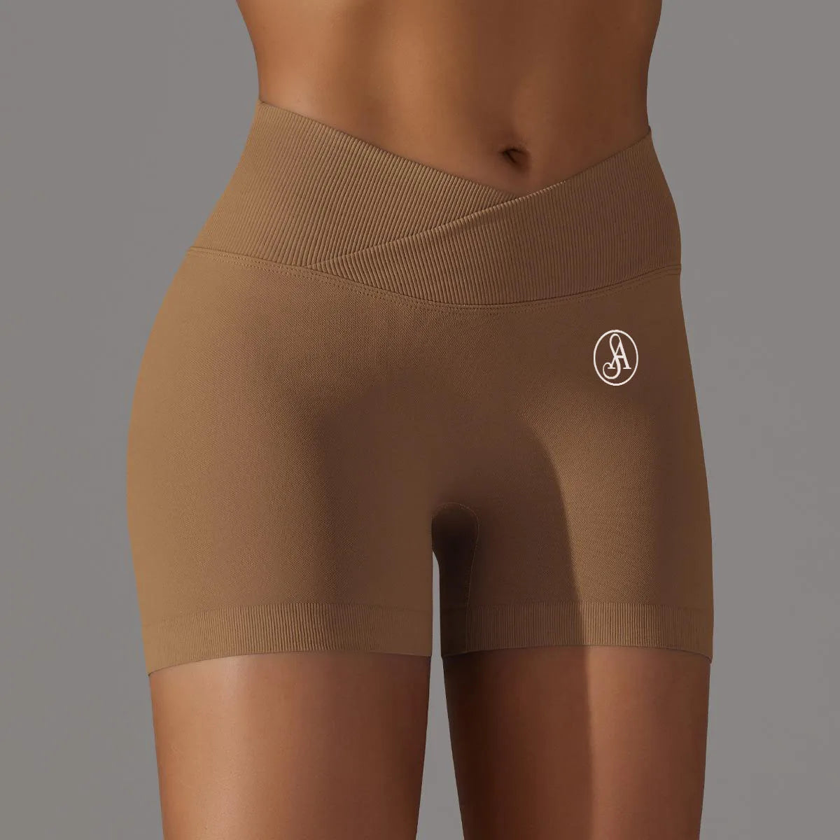 Allure The Brand  Women High Waist Workout Fitness Yoga Shorts Gym Push Up Yoga Leggings Scrunch Butt Seamless Sports Shorts