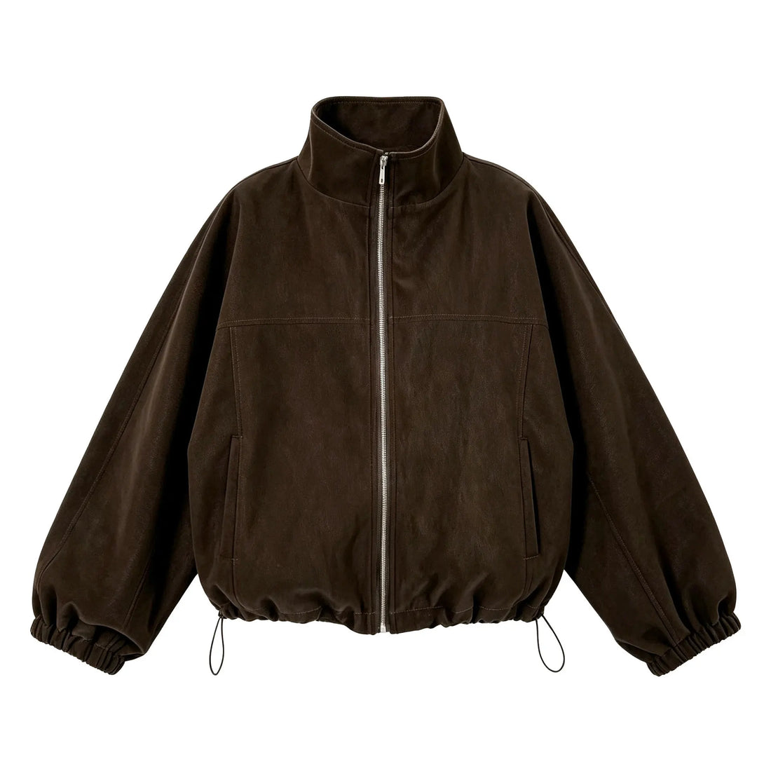 Women Suede Pu Leather Cool Jacket Coat Fashion Classic Brown Color Jacket Femme Casaco Abrigo Streetwear