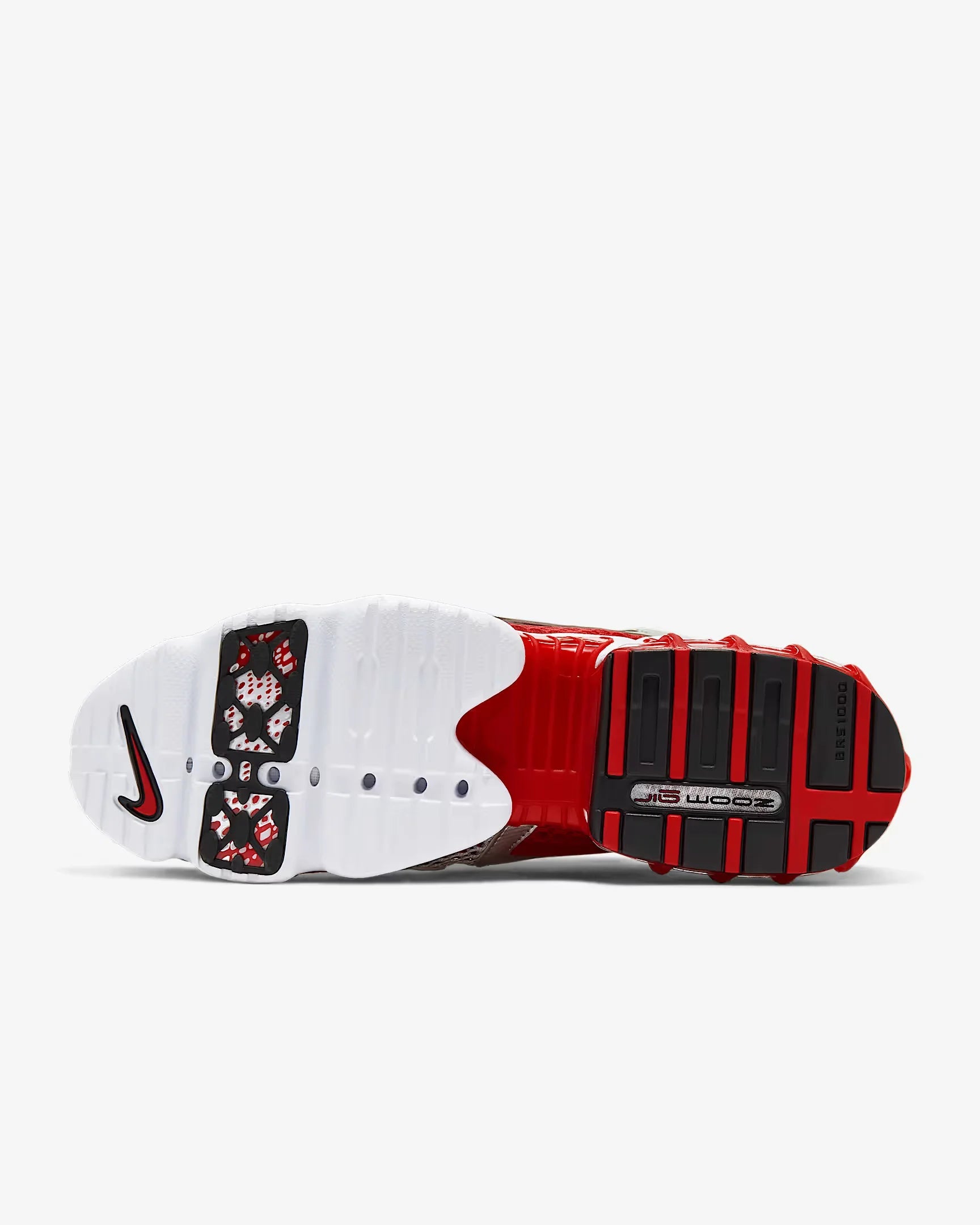 Nike Air Zoom Spiridon Cage 2 Unisex Low-Top Casual Shoes Sport Wear Resistant Grey Red Lifestyle Footwear CJ1288-600 ATFH