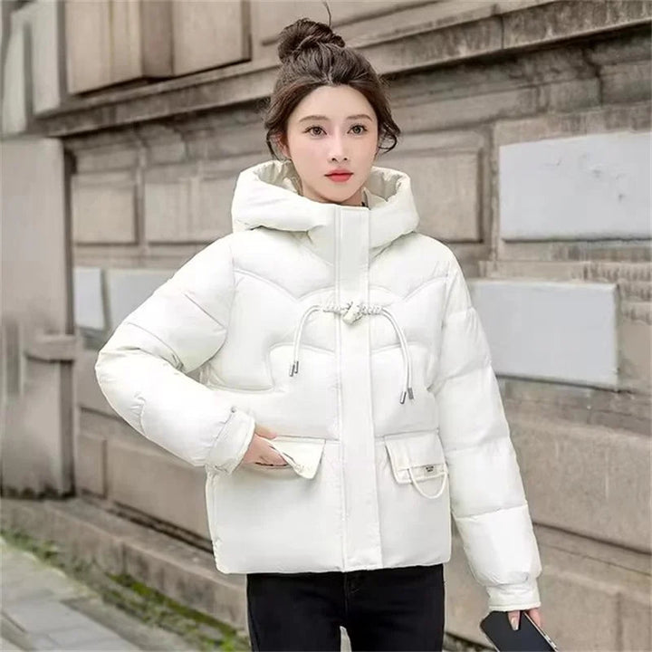 Winter Jacket Women Parkas 2025 New Korean Down Cotton Short Jackets Coat Female Casual Tops All-match Parka Ladies Outerwear ATFH