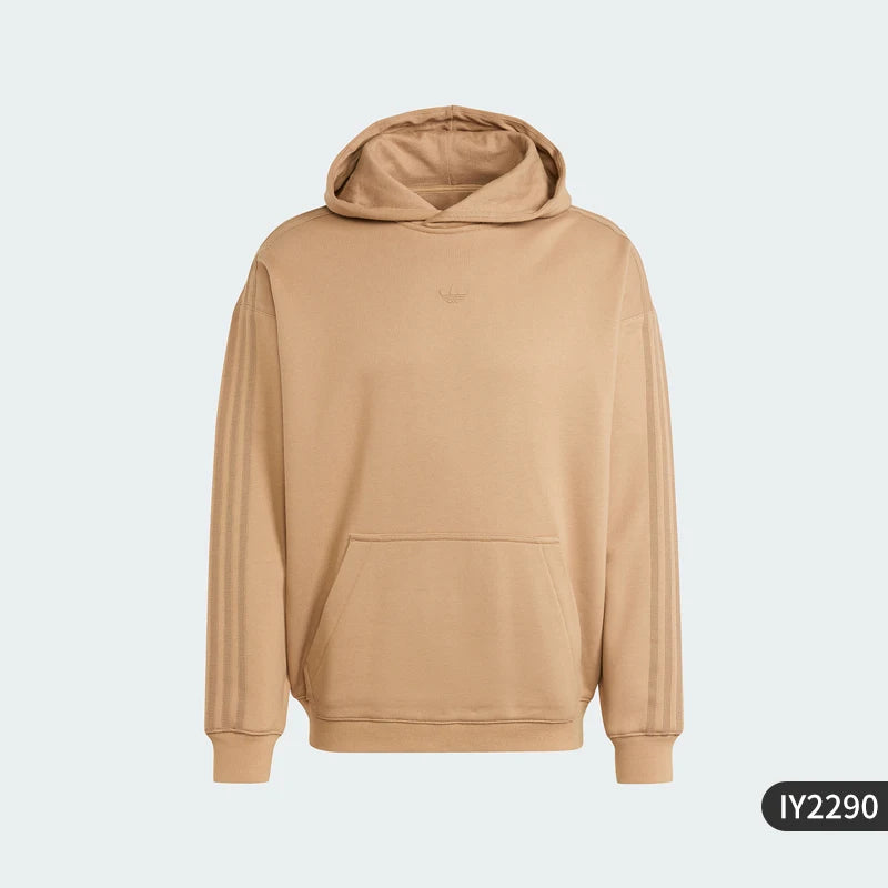 Adidas genuine clover men's casual hooded retro loose sweatshirt IY2290 - ATFH