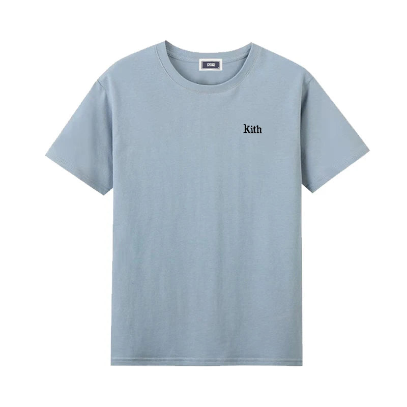 Summer Exported to Japan Korean Cotton Men Women T-shirt Embroidery letter Logo Couple Casual Loose O-Neck Short Sleeve Tees ATFH