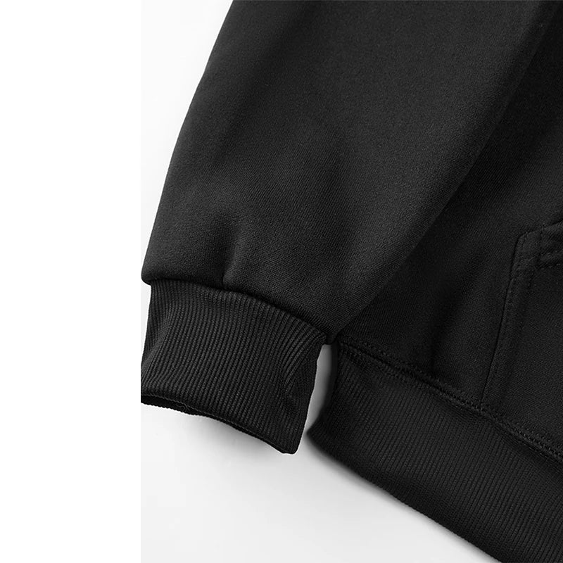 Hoodie Sweatshirt Men's Winter Loose Outerwear Youth New Style Overhead Clothing Male Fashion Spring Autumn - ATFH