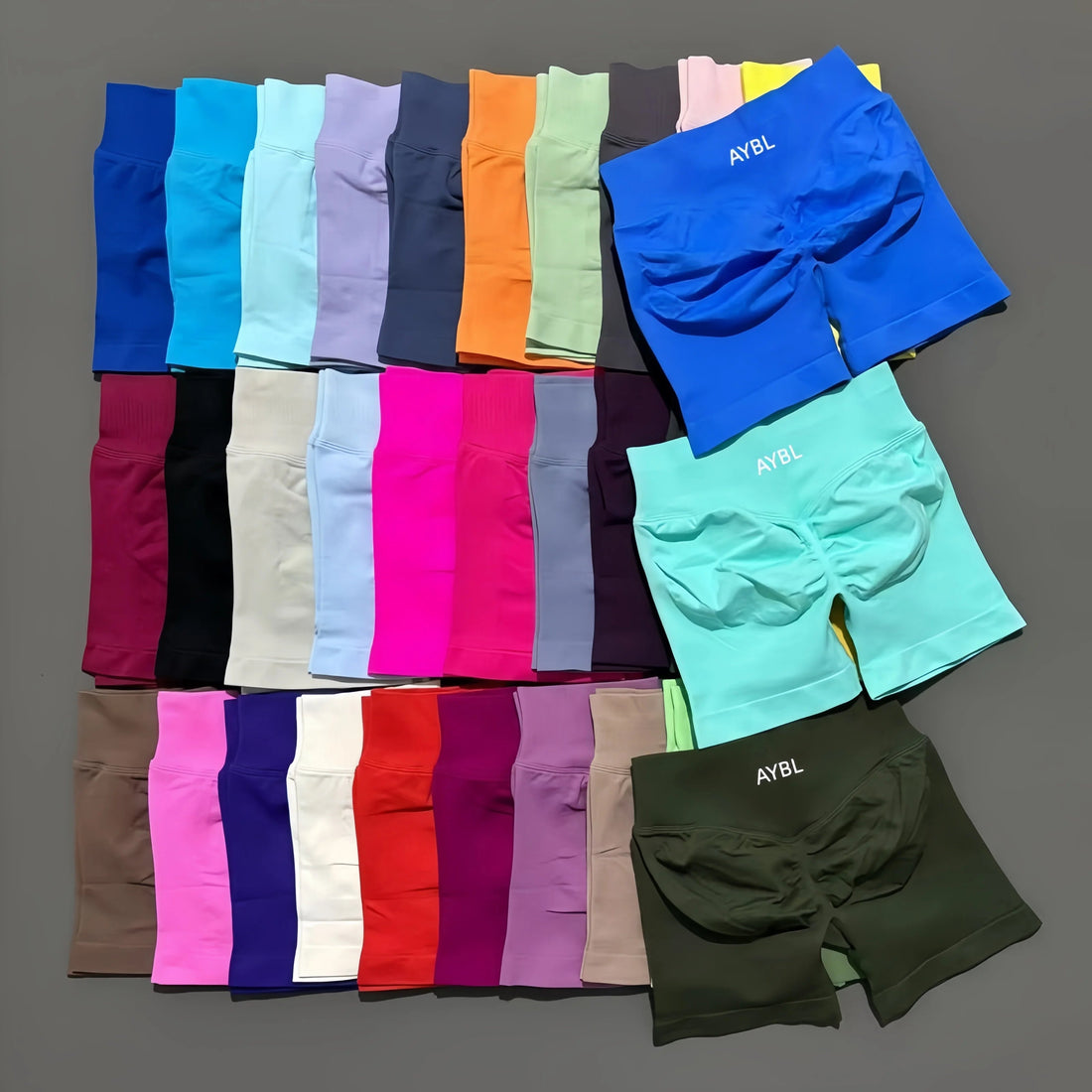Fashion Shorts Low Waist Seamless Yoga Shorts Scrunch Bum Gym Shorts Women Workout Biker Stretch Fitness Shorts Tahsi Fashion House