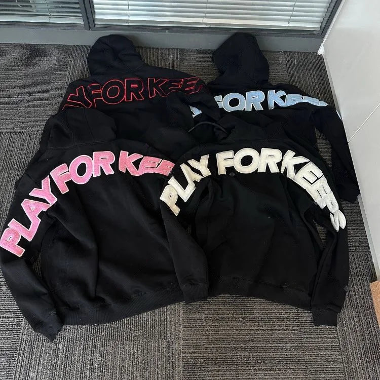 100% Cotton Geedup Australia Top Quality High Street Women Men Hoodie Clothing Hip-Hop Loose Y2K Harajuku Oversized Sweatshirt - ATFH