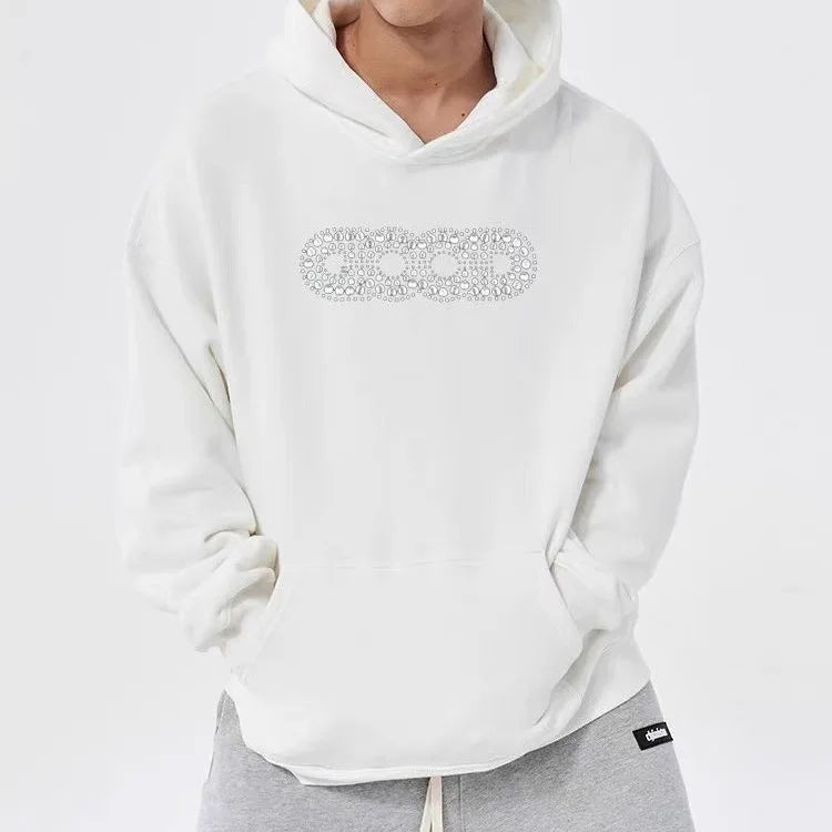 Premium Quality Goodbrand New Glitter GOOD Hoodie Unisex Fall/Winter Casual Versatile Sweatshirt - ATFH