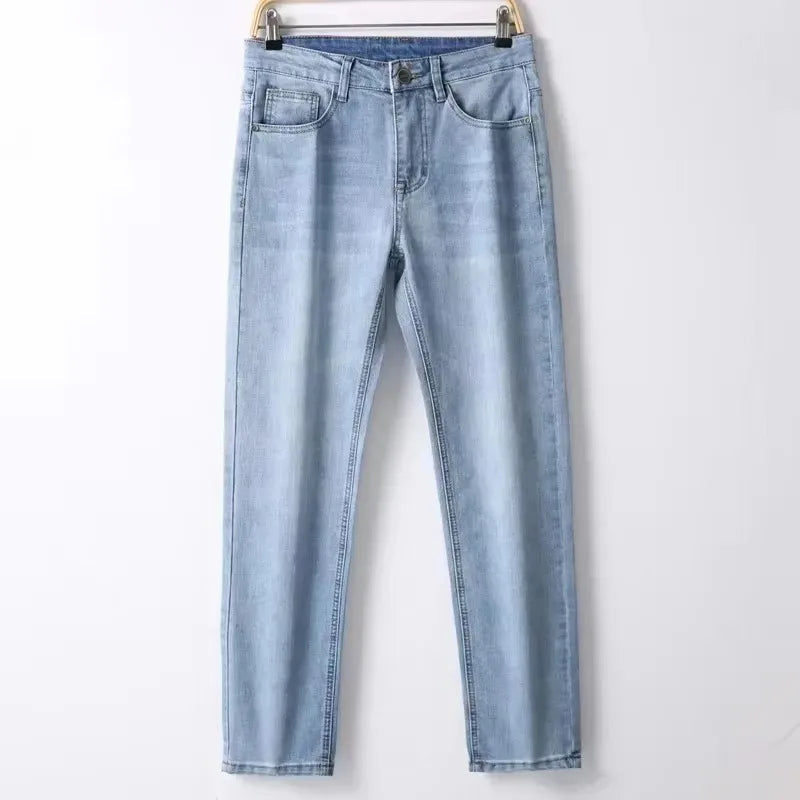 2026 Brand Jeans Summer Style Utr Thin Light  Men's Jeans Fashion Male Casual Denim Men's Jeans Slim Wholesale Jeans ATFH