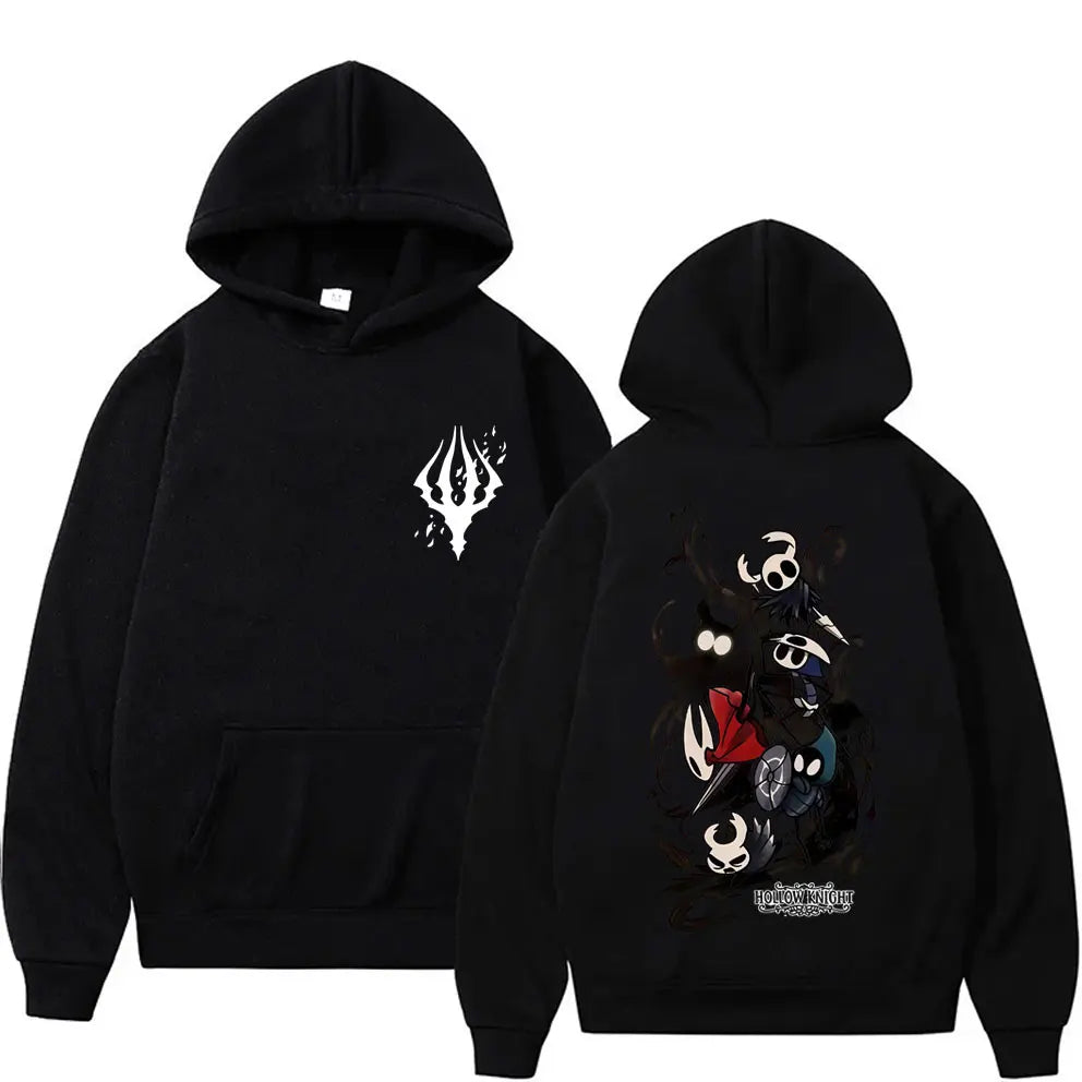 Game Hollow Knight Hoodie Male Fashion Streetwear Men Women Clothing Casual Oversized Hoodies Unisex Retro Otaku Lovers Pullover