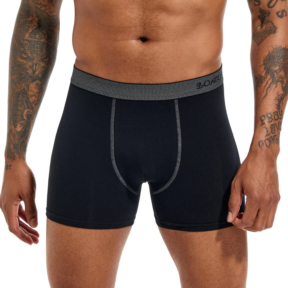 Boxershorts Men Boxer Shorts Boxer Brand Men's Panties Underwear Men Underpants Man Cotton Sexy for Male Calecon Family