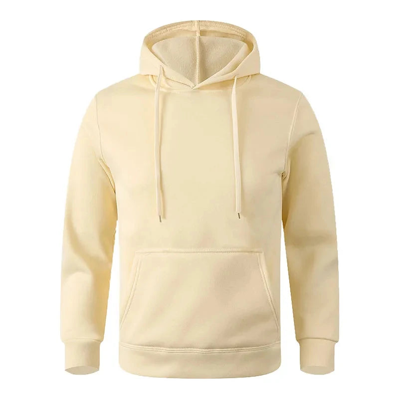 Men Women Hoodie Casual Sweatshirt Women's Hoodies Sports 2023 New Hoodie Fleece Black White Hoodie Minimalism Couple Clothes - ATFH