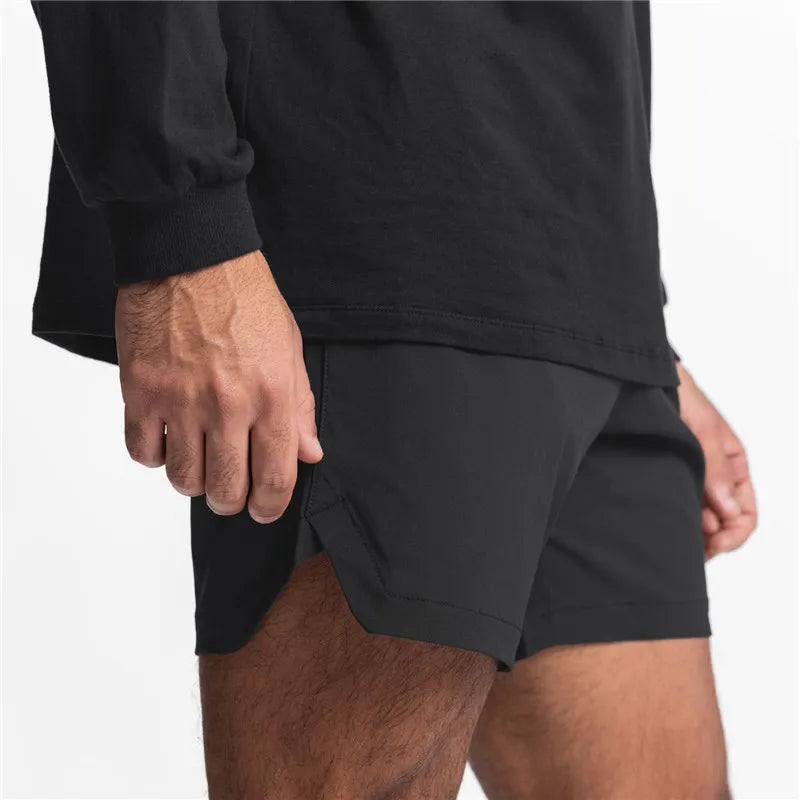 NEW Summer Running Shorts Men Sports Jogging Fitness Shorts Quick Dry Mens Gym Men Shorts Gyms Short Pants For Men Tahsi Fashion House
