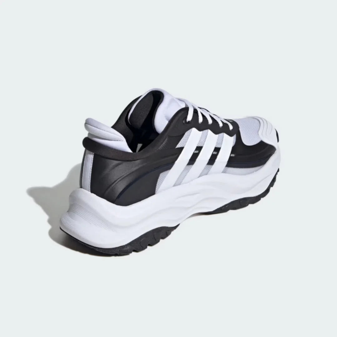 Adidas New Wear-Resistant, Comfortable, Shock-Absorbing Outdoor Commuting Men's Running Shoes Maxxwavy Halo Soft-Soled Non-Fatiguing Outdoor Walking Shoes Black and White Versatile Commuting Casual Sports Shoes Essential for ATFH
