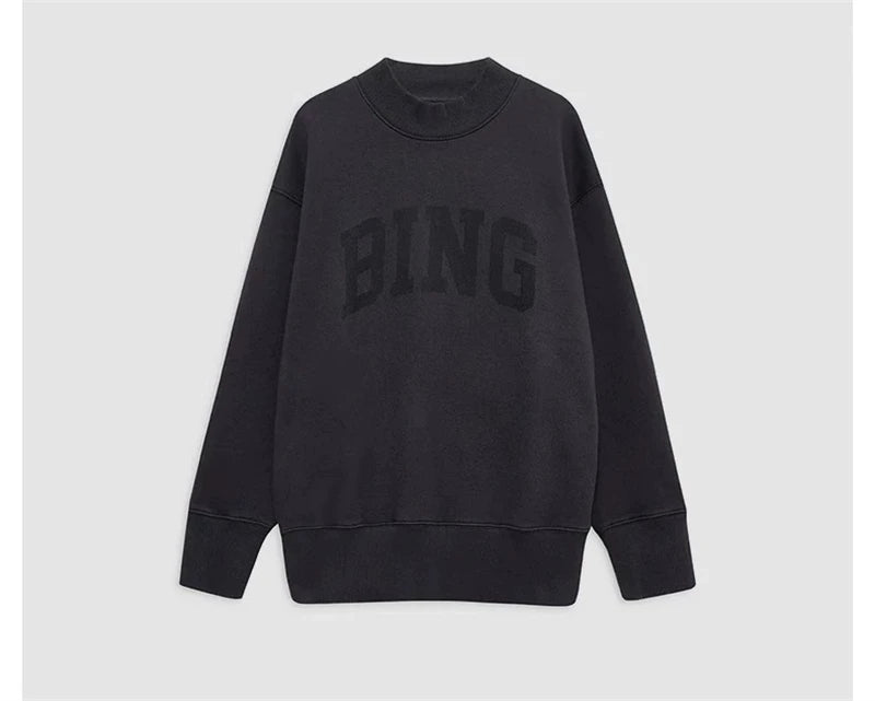 New Autumn Winter Styles North American Tiger Head Digital Printing Washed Fried Color Distressed Women's AB Sweatshirt - ATFH