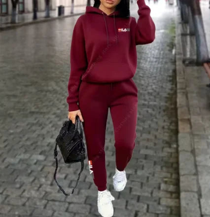 2026 New Ladies Tracksuit Aesthetic Designer Clothes Trend Sportswear High quality Hoodies Sweatpants 2 piece Outfits Women Sets