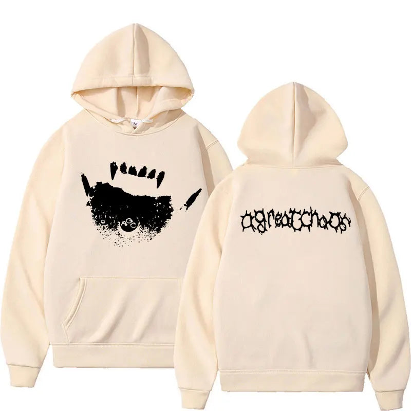 Ken Carson AGC Actual Hate Teen X Vamp Hoodie A Great Chaos Opium Merch Hoodies Men Women Harajuku Fashion Trend Y2K Sweatshirts - ATFH
