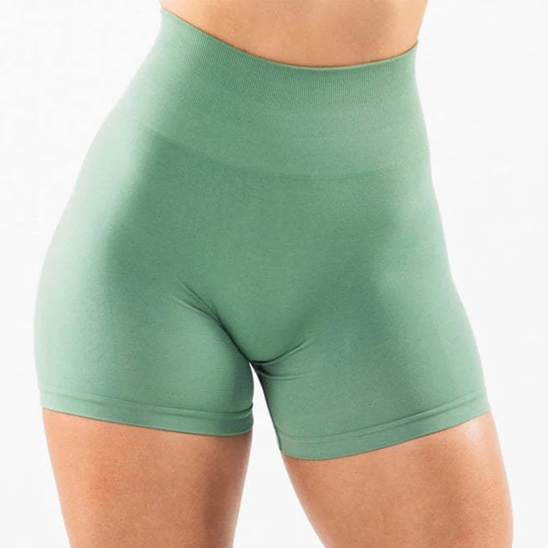 Seamless Yoga Shorts Cycling Jogging Fitness Shorts Plus Size Yoga Pants High Waist Push Up Leggings Athletic Wear For Women Tahsi Fashion House