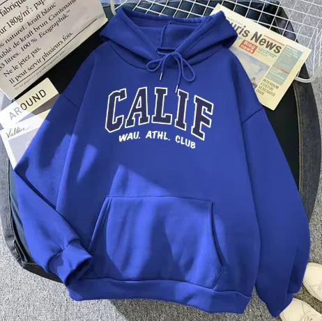 Men And Women Winter Sweatshirt Print Hooded Pullovers Fashion Loose Casual Hoodies Fleece Pullover Women Clothing sportswear - ATFH