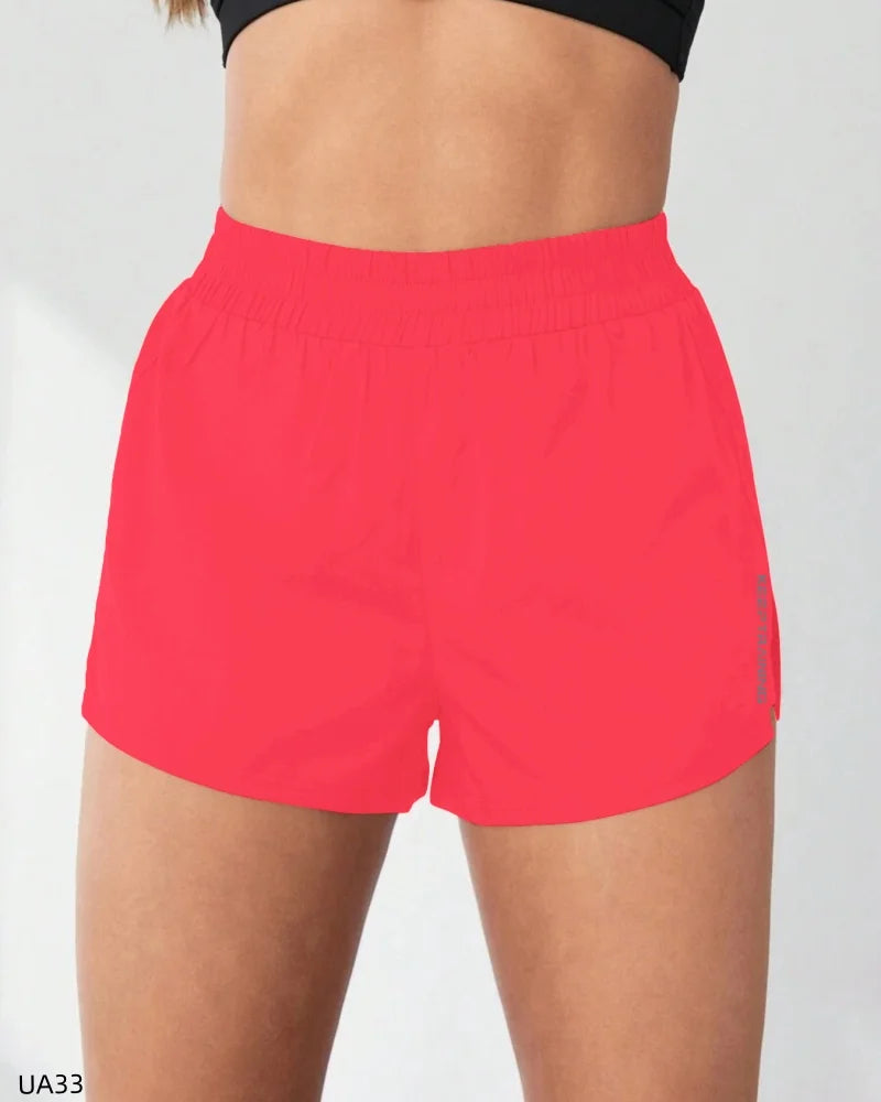 Women's Athletic Shorts - Elastic Waist Built-in Liner, Quick-Dry Breathable, Perfect for Gym Yoga Running Daily Wear Tahsi Fashion House