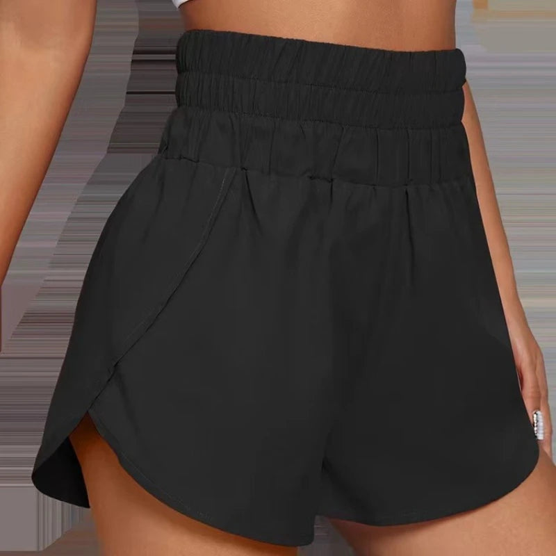 Yoga Shorts Women Fitness Elastic Running Workout Short Leggings For Ladies Gym Sport Shorts Fitness Sportwear Tahsi Fashion House