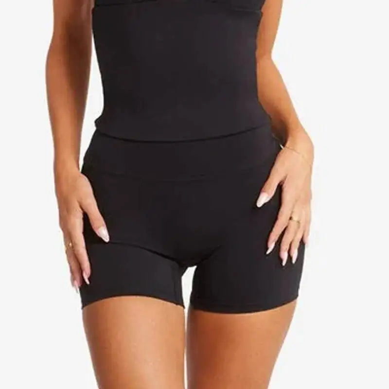 PMWRUN Womens Deep V Yoga Set Sports Bra With High Waisted Leggings/Shorts Soft Stretchy For Gym Yoga Pilates Dance Workout Wear - ATFH