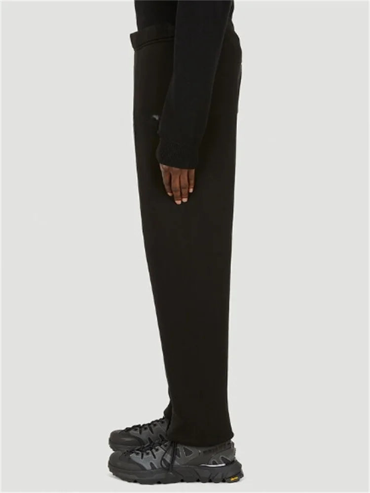 Men's Straight Sweatpants Spring And Autumn New Lace-Up Comfortable Breathable Fashion Trend Large Size Casual Pants