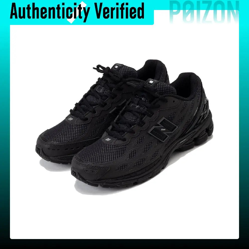 New Balance 1906W Textile, Artificial Leather Breathable Low top Casual Running Shoes Unisex Black U1906WFD
