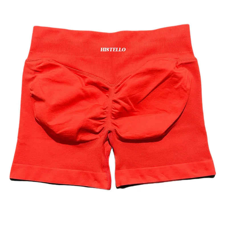 HISTELLO Sports Shorts Df Substitute High Waist Women Yoga Workout Short Seamless Leggings Stretch Fitness Running Gym Shorts Tahsi Fashion House