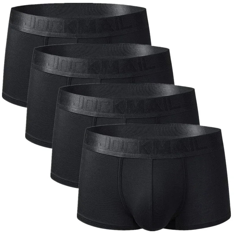 4PCS/Lot Underwear Men Boxer Men's Underpants Shorts Man Panties Boxershorts Boxer Hombre Ropa Interior Hombre Modal Breathable