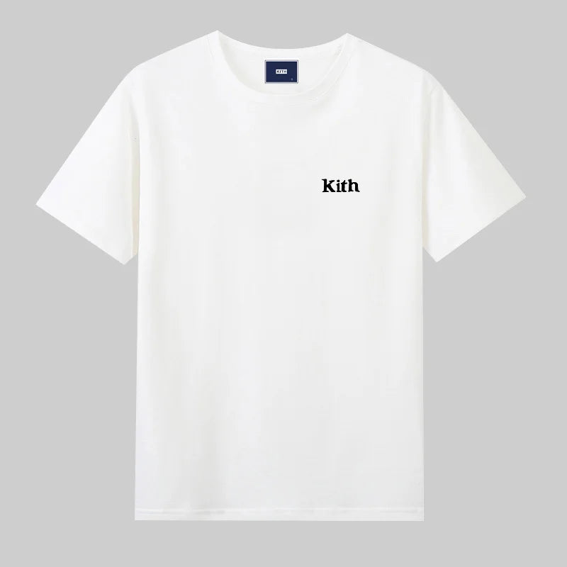 Hot Sales Cotton High-quality Embroidery Logo T-shirt Men/Women Summer Loose Short Sleeve Tops Fashion Round Neck Classic Tees ATFH