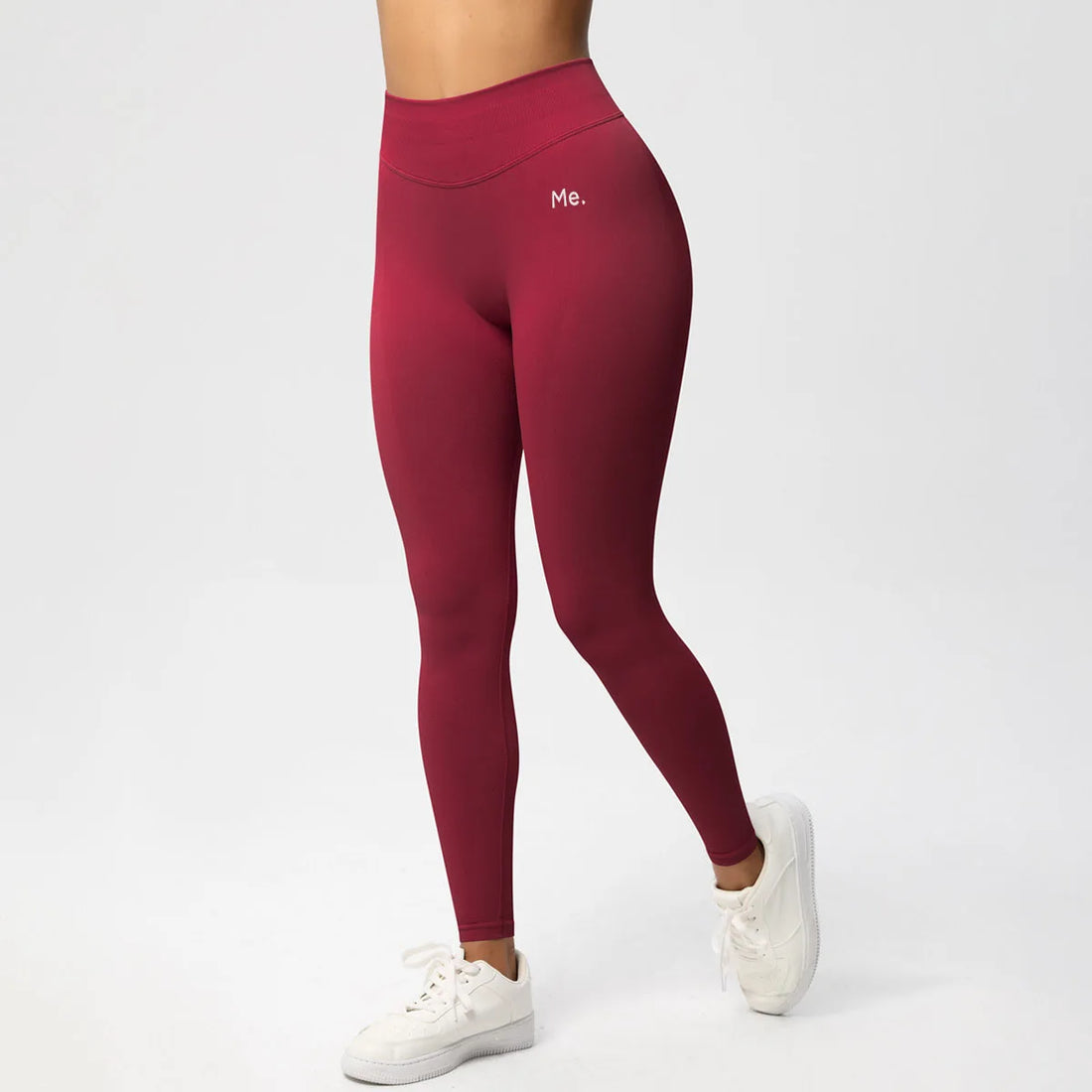 BetterMe New High Waist Solid Leggings Women Seamless Fitness Yoga Elastic Leggings Push Up Butt Knit Fashion Gym Workout Pants - ATFH