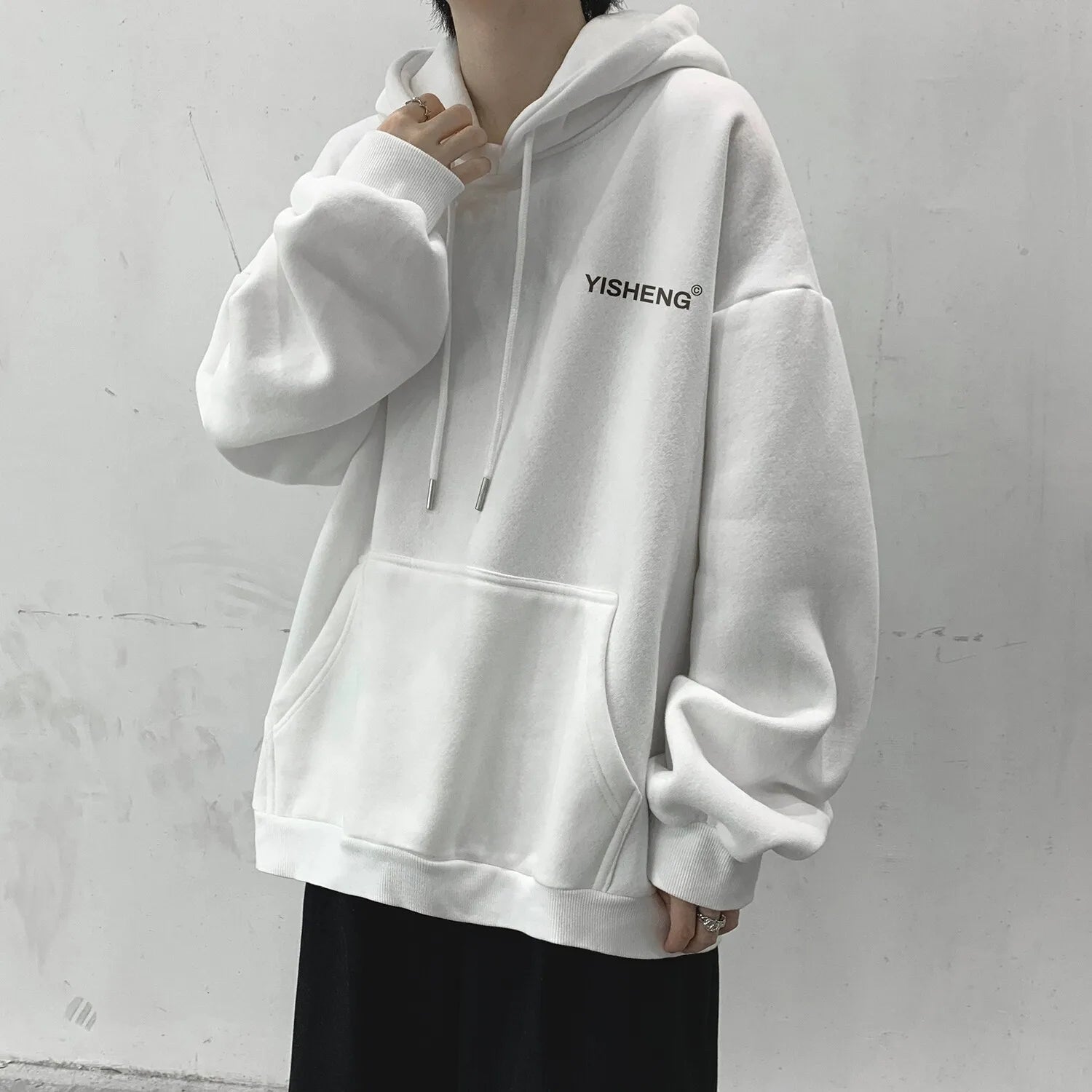 Spring and Autumn Men's Fashion Long Sleeve Hoodie Women's Cool Casual Harajuku Hip Hop Streetwear Pullover Sweatshirt Pullover