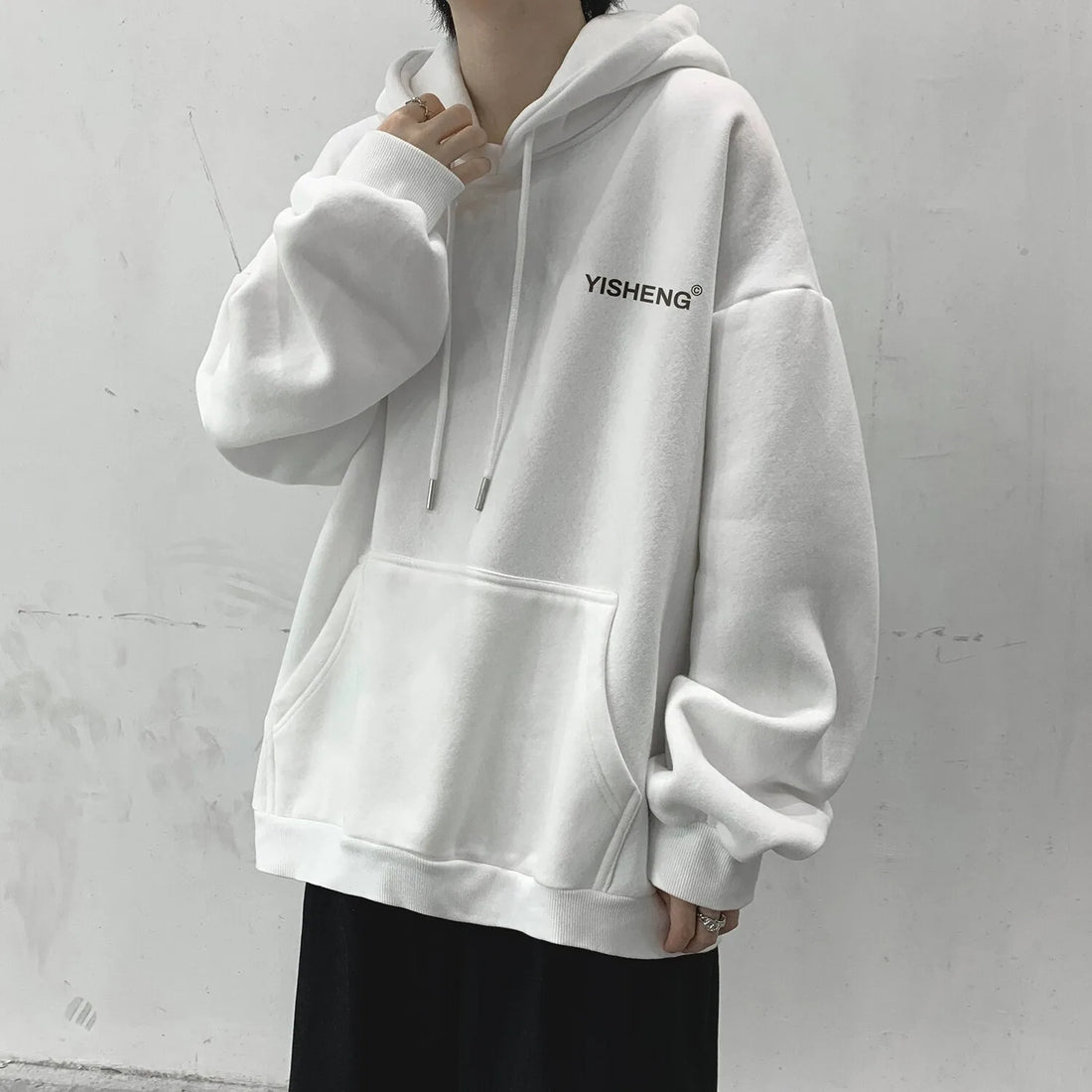 Spring and Autumn Men's Fashion Long Sleeve Hoodie Women's Cool Casual Harajuku Hip Hop Streetwear Pullover Sweatshirt Pullover