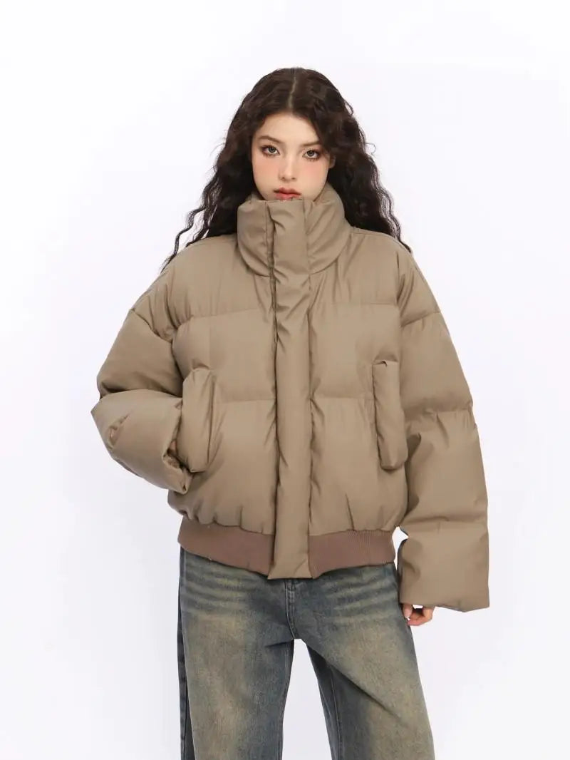 Puffer Parkas Woman Winter Womens Panelled Sectioned Divided Partitioned Segmented Compartmentalized Separated Split Fragmented ATFH