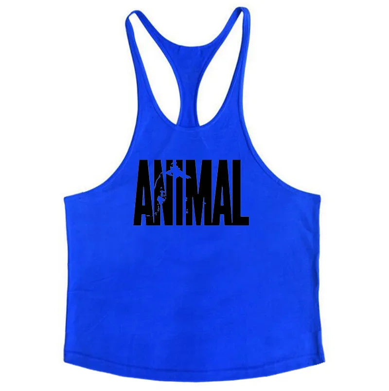 Muscle guys Gyms Tank Top Men Workout Clothing Bodybuilding Stringer Men Vests Cotton Y back Singlets debardeur fitness homme