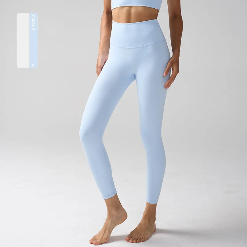 High Waist Naked Feeling Leggings Women Fitness Running Yoga Leggings Pants Energy Gym Tight Leggings Casual Workout Leggings - ATFH