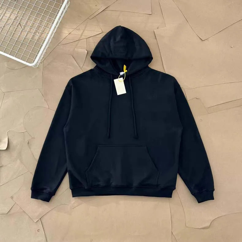 2025FW Best Vesion VTRN HUB Website Logo Printed Women Men Hooded Sweatshirt Hoodies Hiphop Oversized Men Cotton Hoodie Pullover - ATFH
