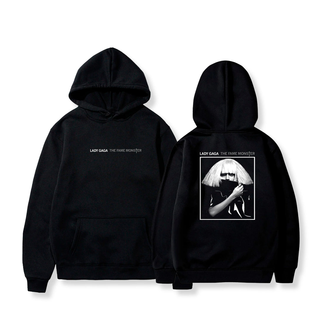 Autumn Winter Hoodies Lady Gaga Ablum Graphic Oversized Women Men Streetwear Fleece Warm Sweatshirt Female Male Tracksuits Coats - ATFH