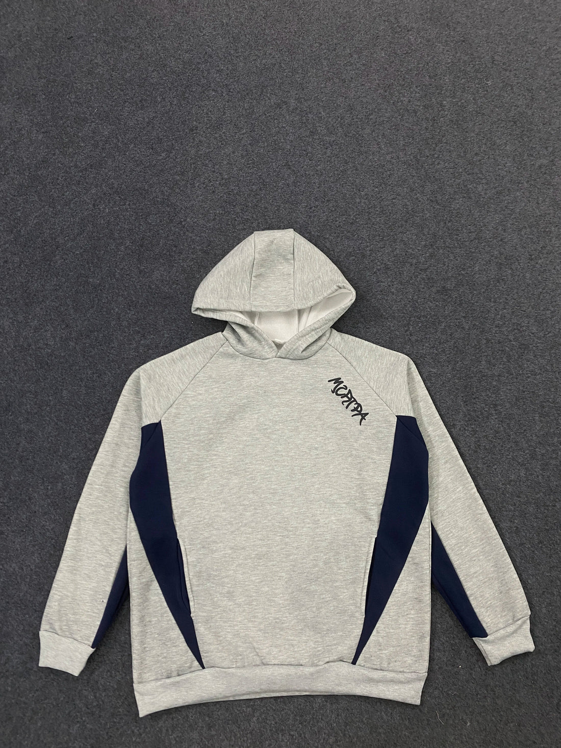 Autumn and winter new trendy men's and women's high street Japanese casual sports letter hooded sweatshirt and pants set ATFH