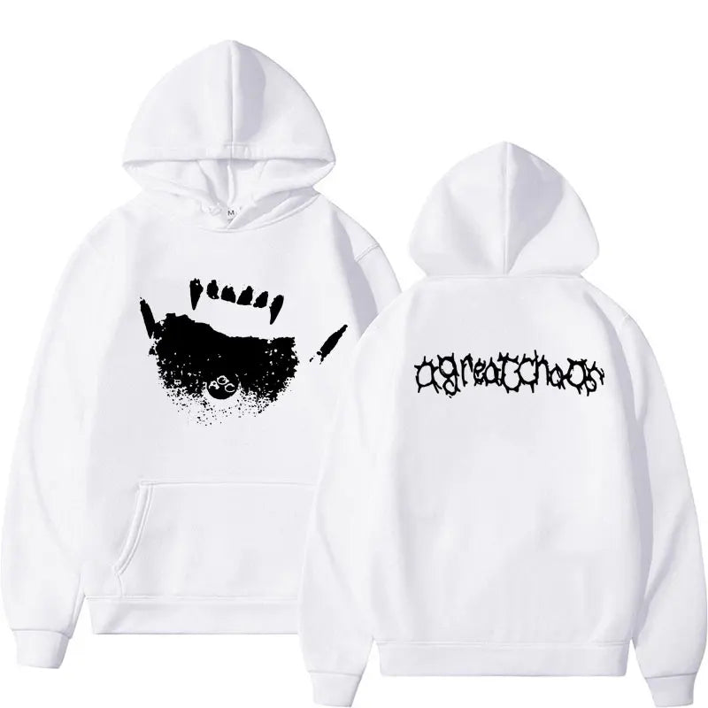 Ken Carson AGC Actual Hate Teen X Vamp Hoodie A Great Chaos Opium Merch Hoodies Men Women Harajuku Fashion Trend Y2K Sweatshirts - ATFH