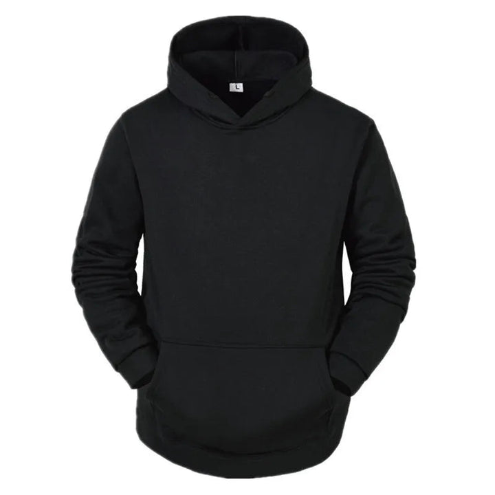 Sudadera con capucha de Color sólido para hombre conjunto de dos piezas con pantalones para correr ropa deportiva informal para ATFH