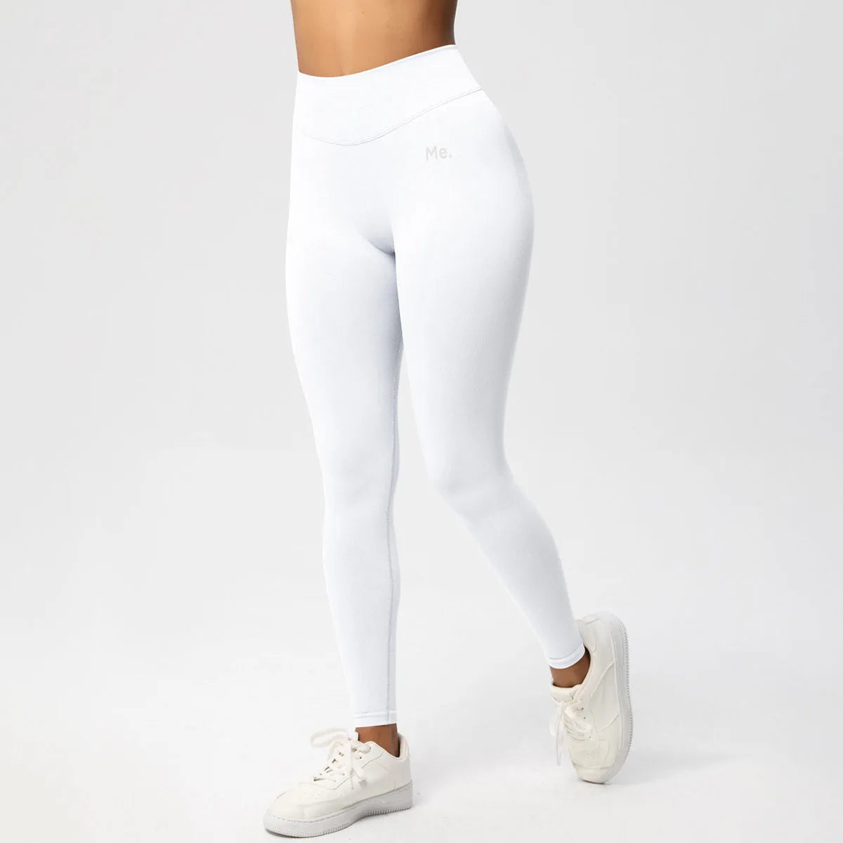 BetterMe New High Waist Solid Leggings Women Seamless Fitness Yoga Elastic Leggings Push Up Butt Knit Fashion Gym Workout Pants - ATFH
