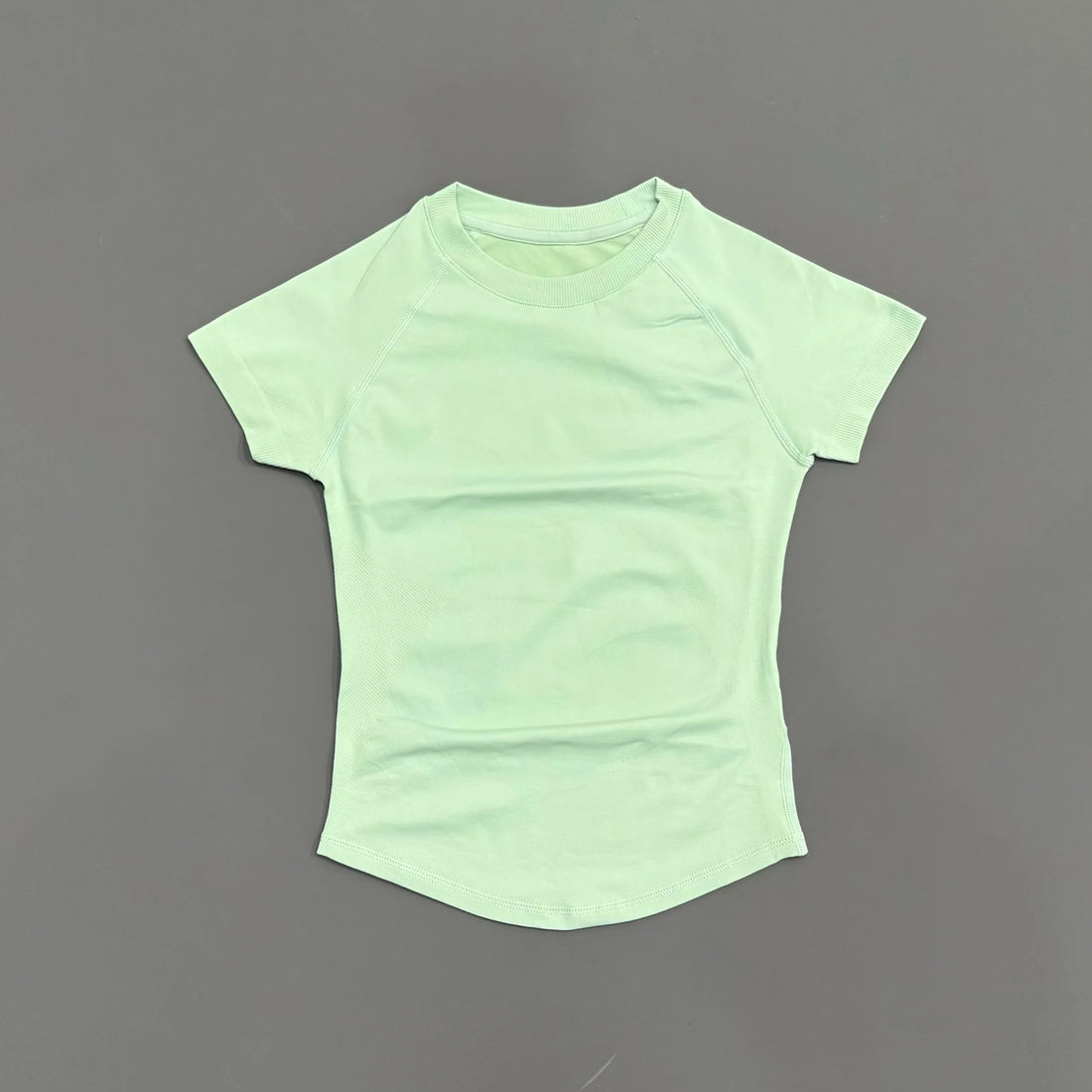 Yoga Tops Women Seamless Impact Short Sleeve Slim Fit Quick Dry Breathable Gym Fitness Workout Running Sports Athletic Tee - ATFH