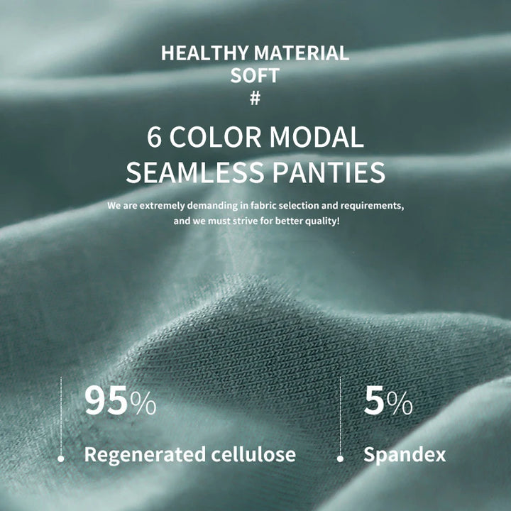 MiiOW 3Pcs Modal Boxer Underwear for Men Antibacterial Cotton Cuecas Men's Panties Silky Breathable Man Underpants Mens Boxers