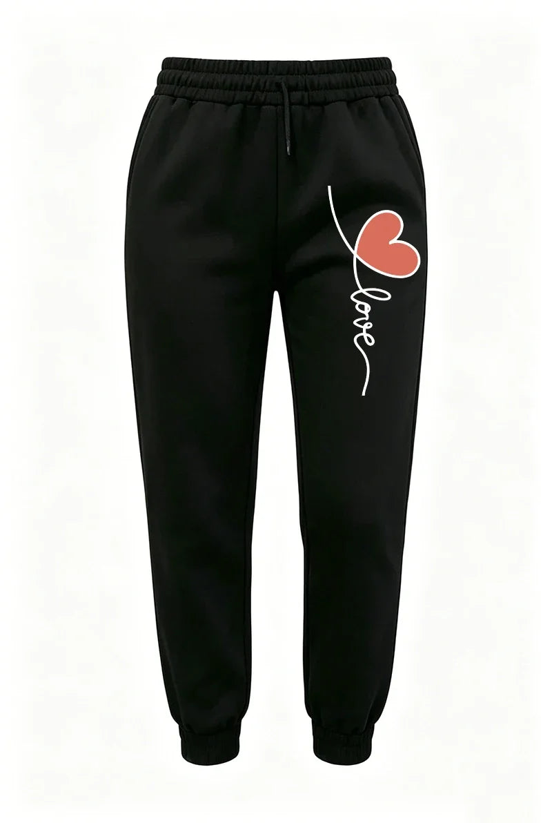 Hot Sales Womens Tracksuit Print Casual Hooded Sweatshirt Sportswear Outdoors Sports Jogging Clothing Autumn Winter Hoodie Pants