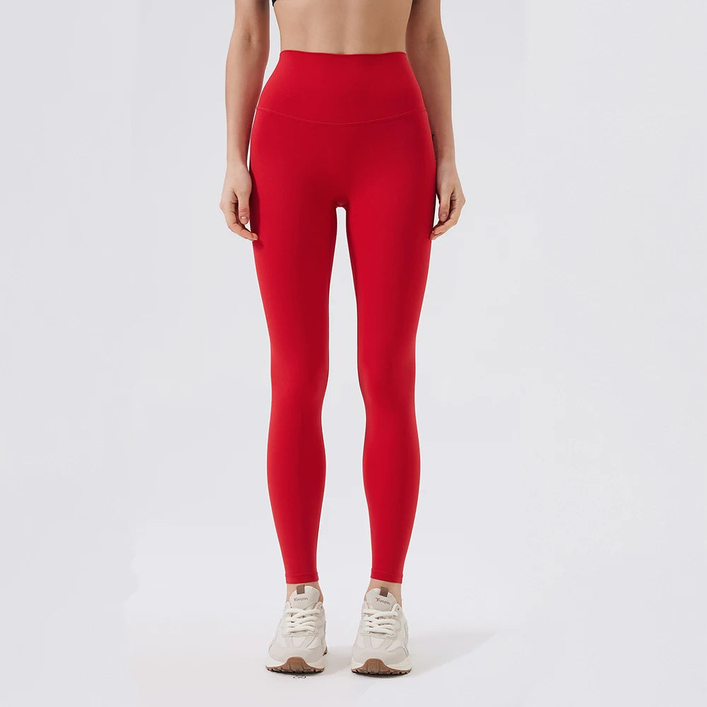 Women Back Waist Pocket High Waist Yoga Legging Women Sport Cropped Pants Butter Athletic Gym Comprehensive Training Jog - ATFH