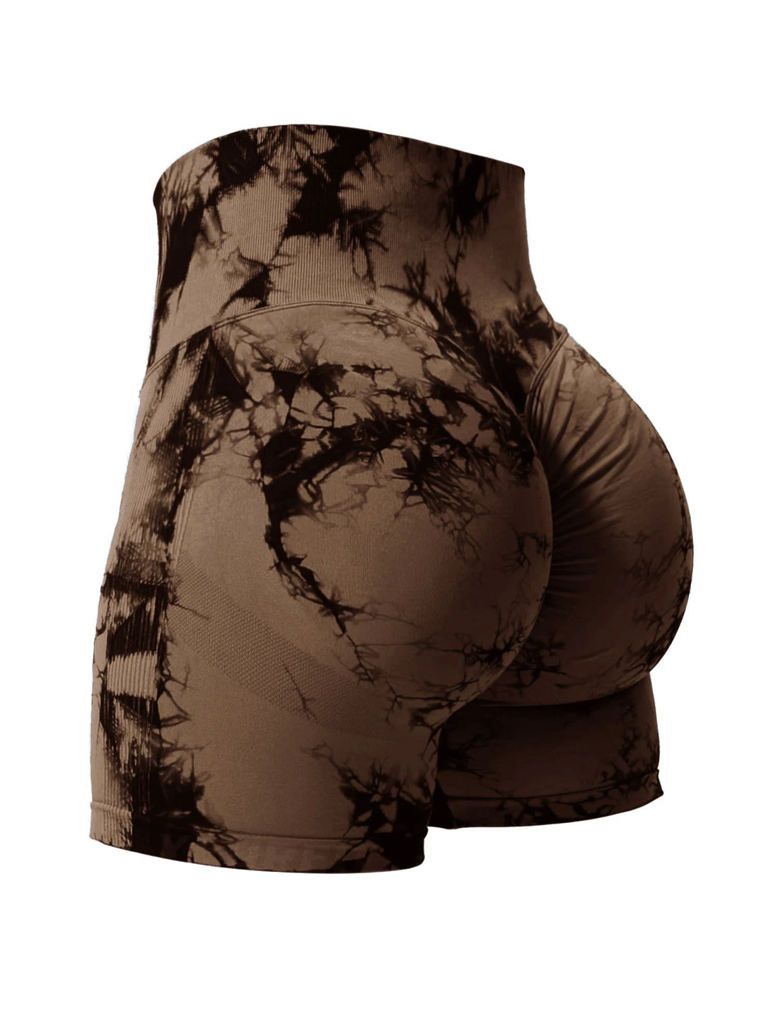 Butt Lifting Tie Dye Summer Shorts Woman High Waist Stretch Sport Shorts Outdoors Summer Outdoors Shorts Woman Tahsi Fashion House
