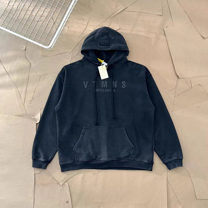 2025FW Best Vesion VTRN HUB Website Logo Printed Women Men Hooded Sweatshirt Hoodies Hiphop Oversized Men Cotton Hoodie Pullover - ATFH