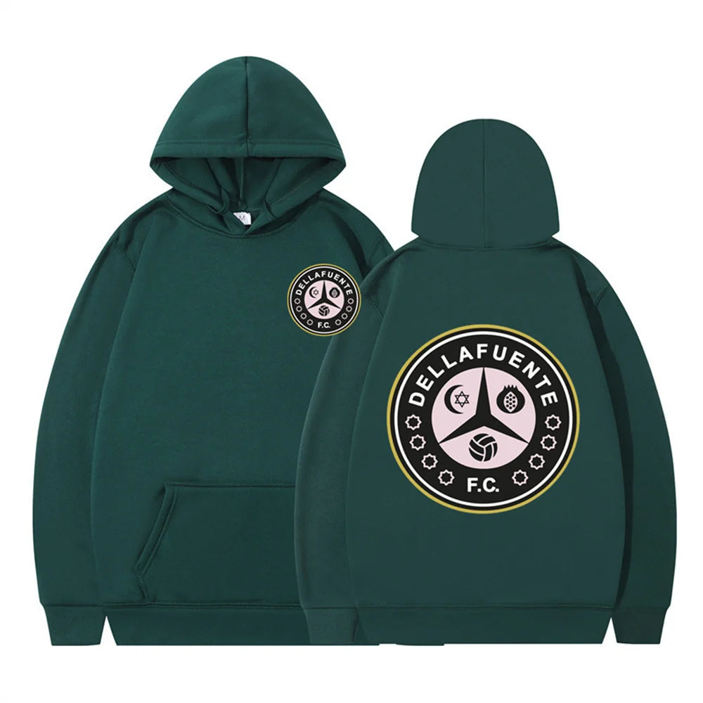Dellafuente Hoodies WomenMen Hoodie Korean Fashion StreetwearPrinted Hip Hop Sweatshirts Grunge Korea FemaleMale Ulzzang Tops